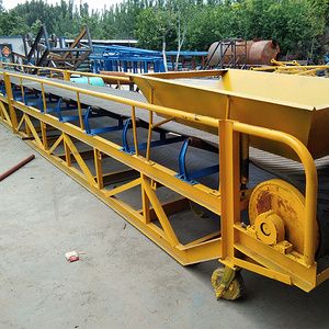 中国工厂网 耐火材料工厂网 耐材设备 输送机 兴运v型槽砂石输送机